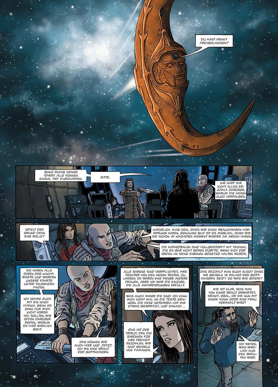 Die Krone der Sterne (Comic). Band 2 (von 3) | Meyer, Kai | Krehl, Yann