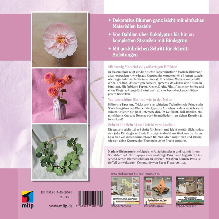 Papierblumen aus Krepppapier basteln | Birkmann, Marlene