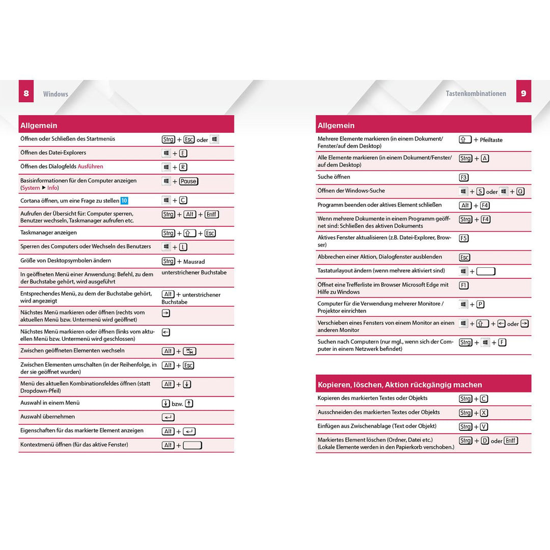1000 Schnelle Tasten für Windows und Office | Fischl, Marion