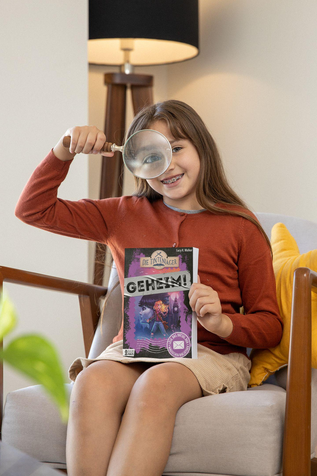 Die Tintenjäger: Löse das Rätsel der magischen Bibliothek | Walker, Lucy K.