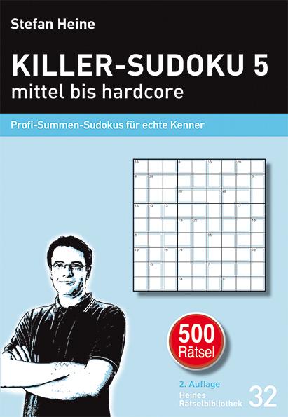 Killer-Sudoku 5 - mittel bis hardcore | -