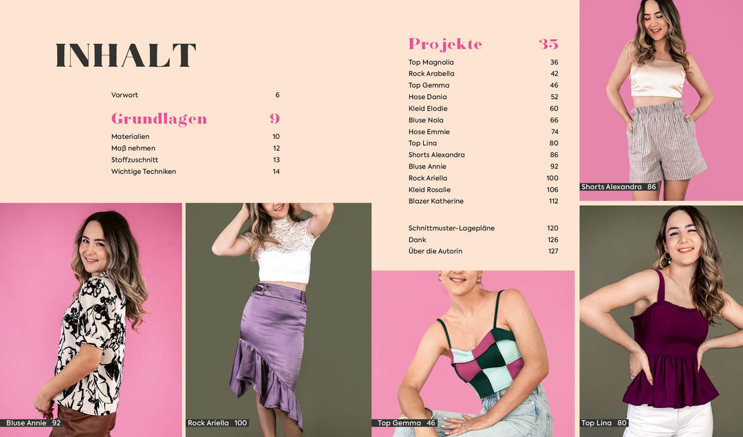 Einfach wow nähen: Feminine Kleidung für jeden Anlass mit @thisiskachi | Pos...