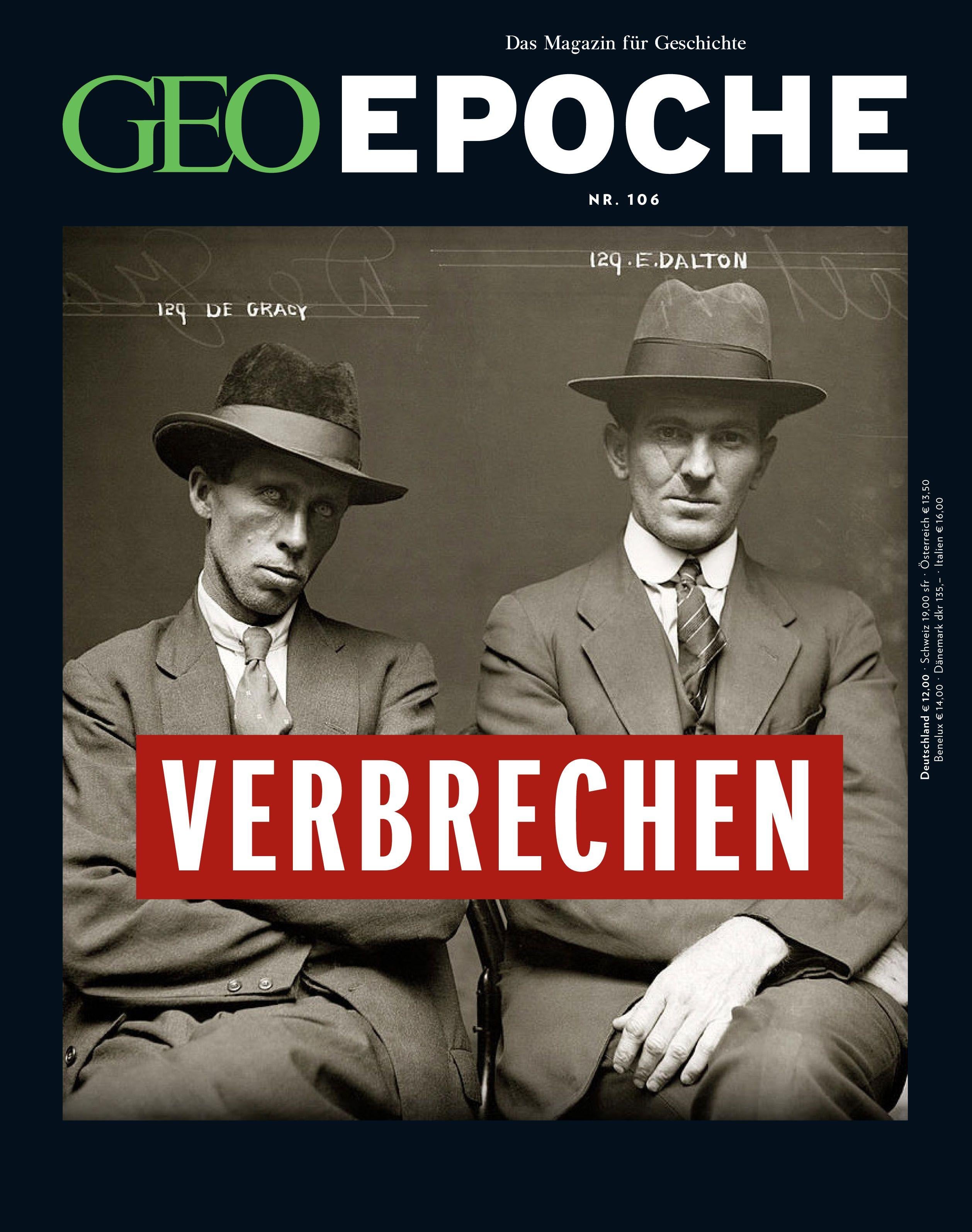 GEO Epoche / GEO Epoche 106/2020 - Verbrechen der Vergangenheit | Schröder, ...
