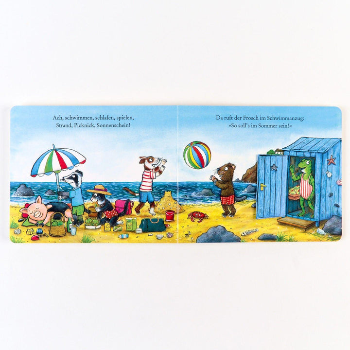 Der Frosch freut sich aufs Meer | Scheffler, Axel | Donaldson, Julia