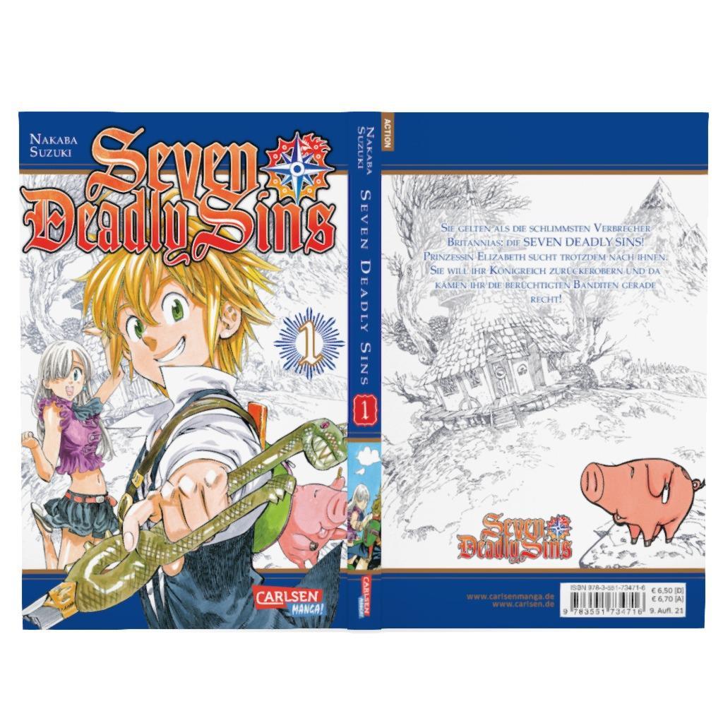 Seven Deadly Sins 01 | Nakaba, Suzuki