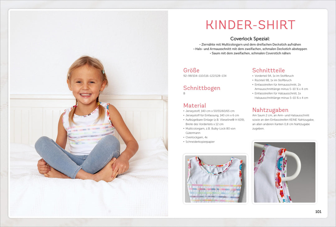 Praxiswissen - Nähen mit dem Coverlock-Stich | Klein, Andrea