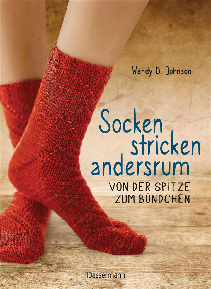 Socken stricken andersrum - Von der Spitze zum Bündchen. Die geniale Methode...