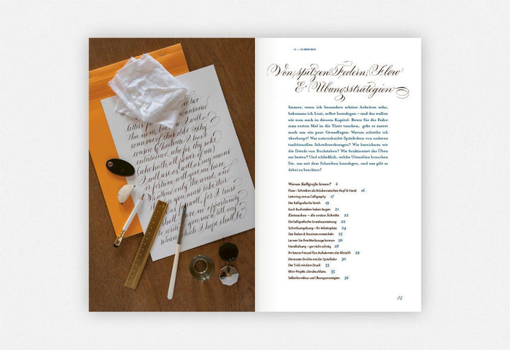 Spitzfederkalligrafie | Weigele, Stefanie