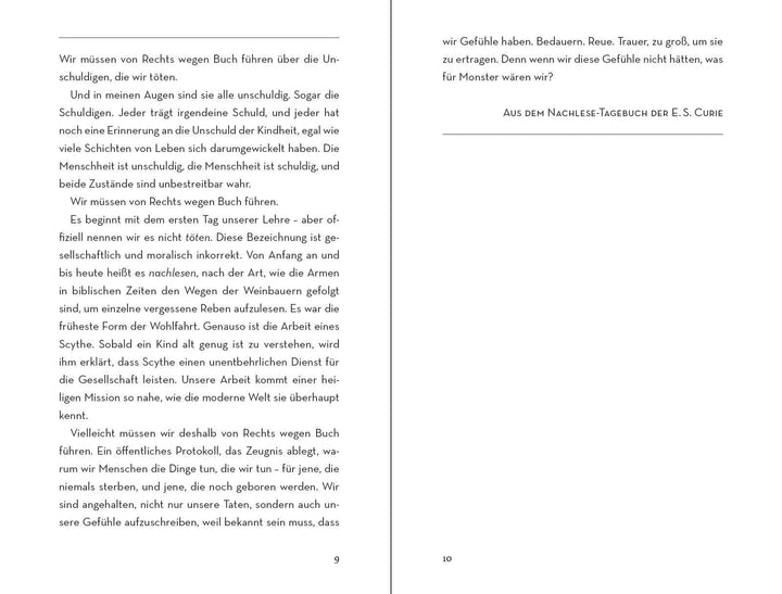 Scythe - Die Hüter des Todes | Shusterman, Neal