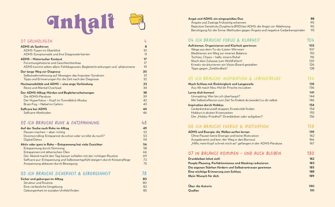 Dein ADHS-Wohlfühl-Guide | Vogel, Laura