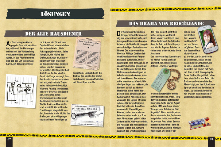 Detective Games - Löse die Fälle! | Guichard, Pascal | Lecreux, Michèle | Ro...