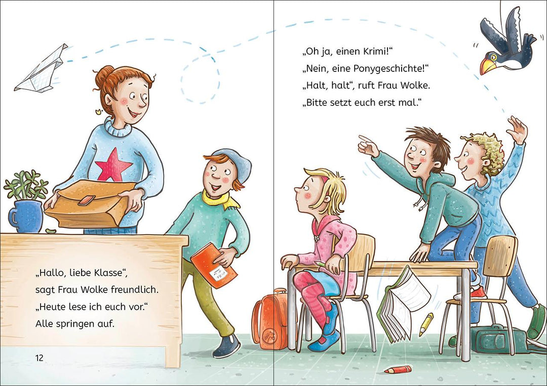 Leselöwen 1. Klasse - Hilfe, unsere Lehrerin kann zaubern! | Wiechmann, Heike