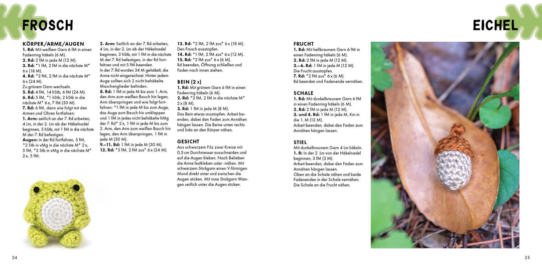 Mini-Amigurumis - Süße Waldbewohner | Chiang, Julia