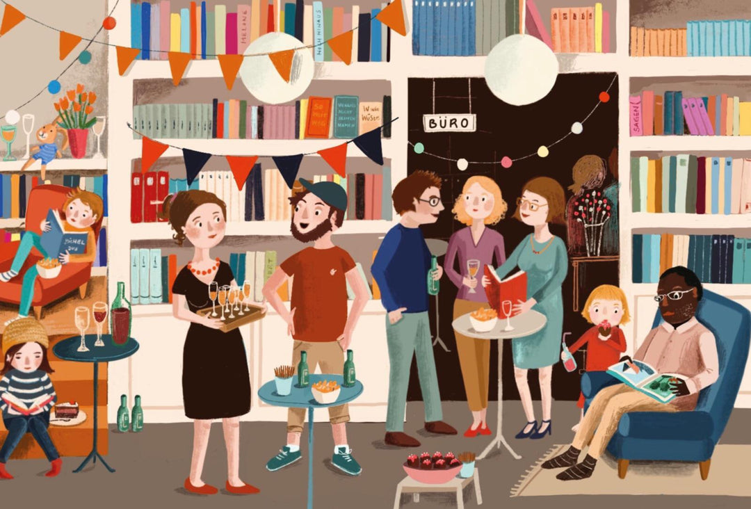 Zuhause in unserer Buchhandlung | Hartlieb, Petra