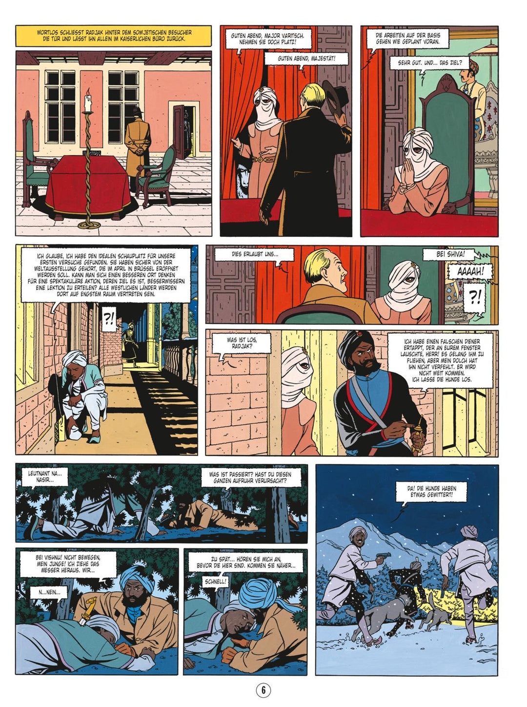 Blake und Mortimer 13: Die Sarkophage des 6. Kontinents, Teil I: Alte Bekann...