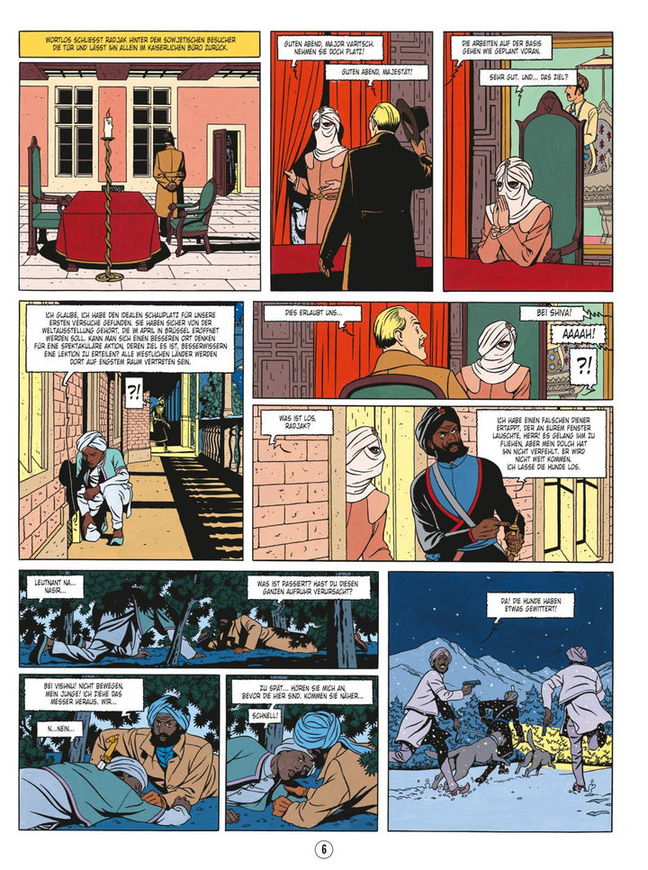 Blake und Mortimer 13: Die Sarkophage des 6. Kontinents, Teil I: Alte Bekann...