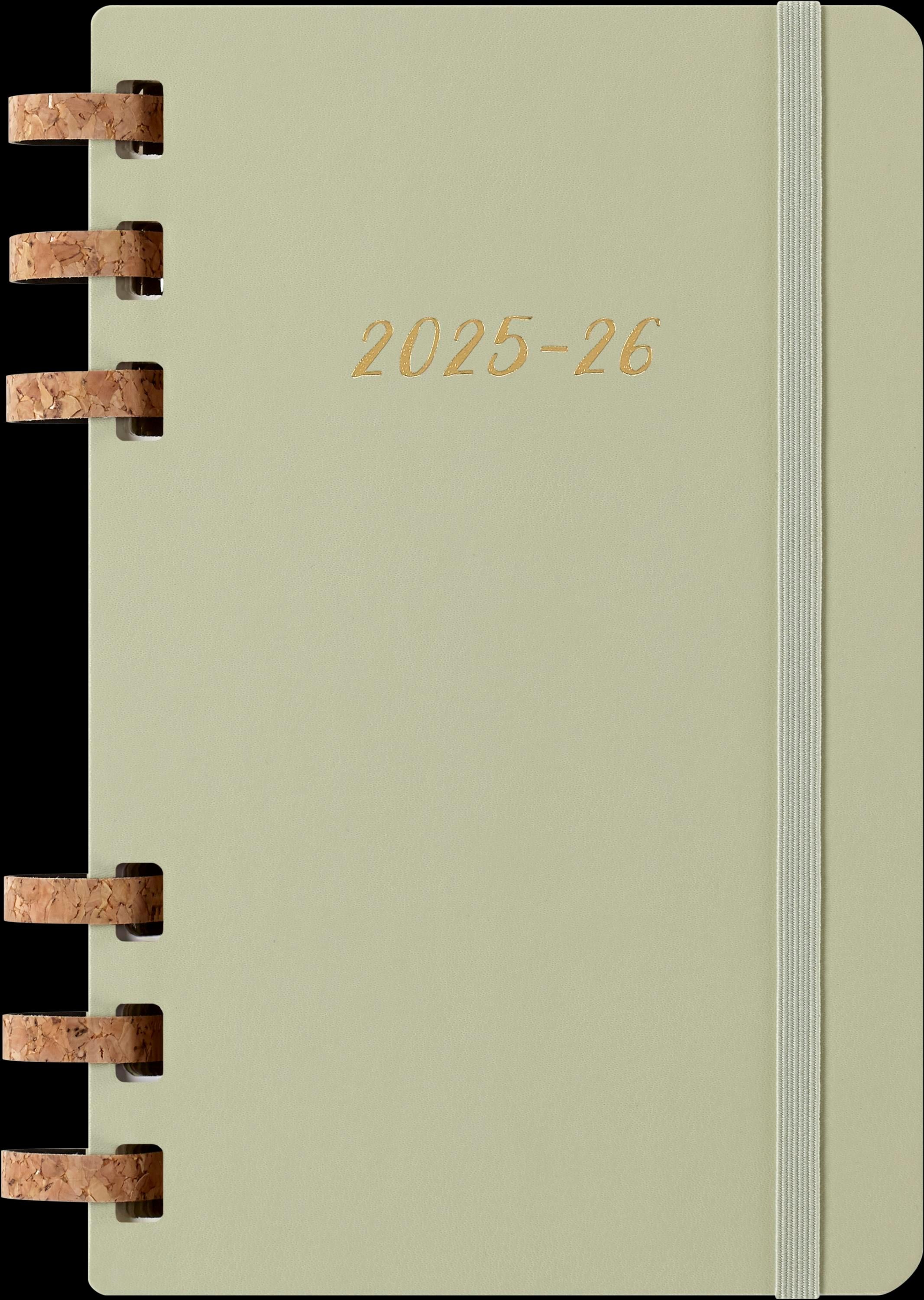 Moleskine 12 Monate Studienplaner mit Spiralbindung 2026, L/A5, Fester Einba...