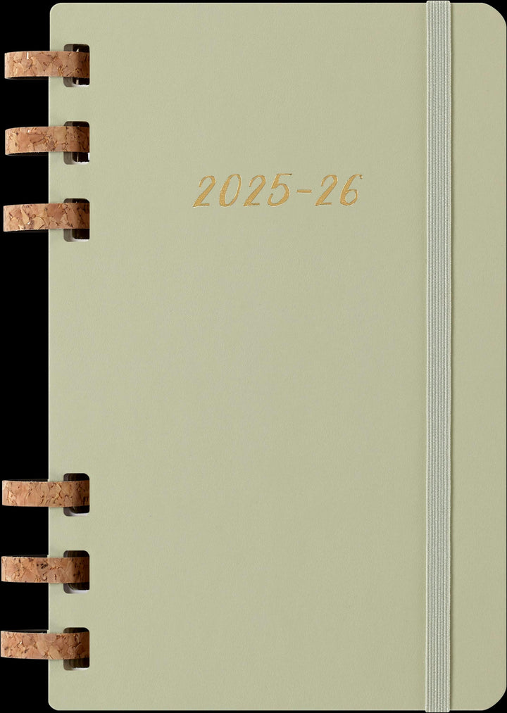 Moleskine 12 Monate Studienplaner mit Spiralbindung 2026, L/A5, Fester Einba...