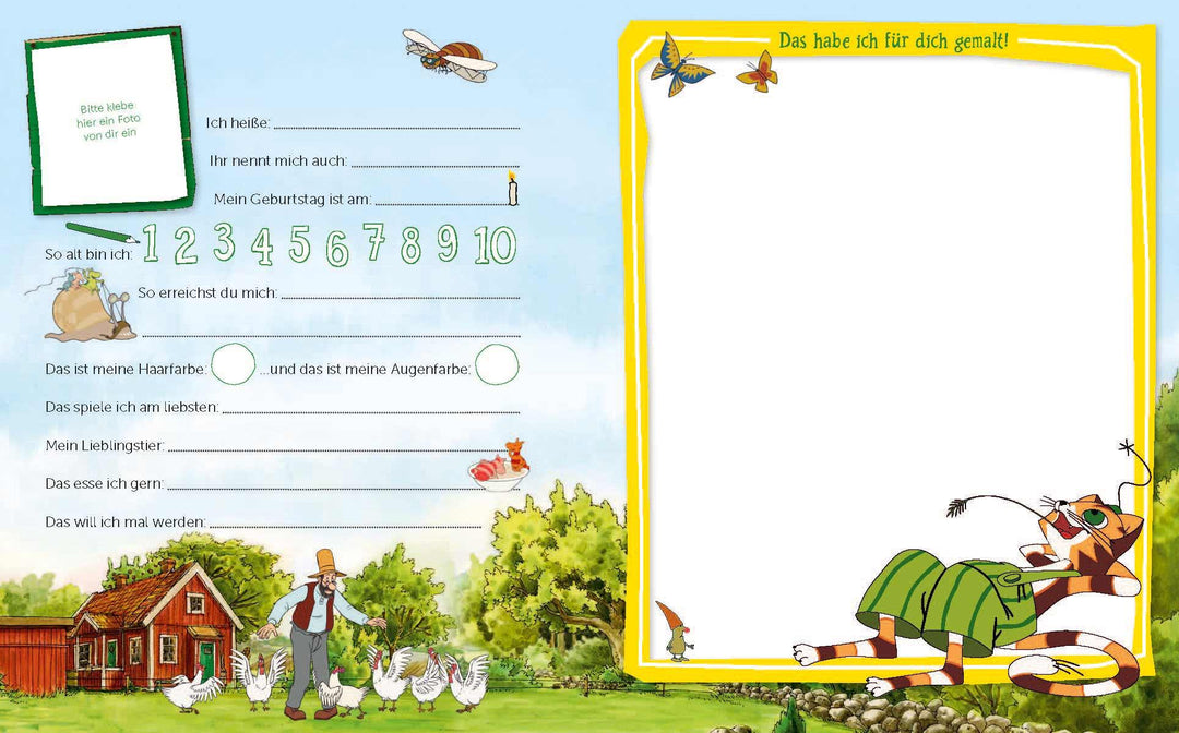 Pettersson und Findus Freundebuch | Nordqvist, Sven