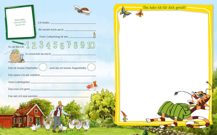 Pettersson und Findus Freundebuch | Nordqvist, Sven