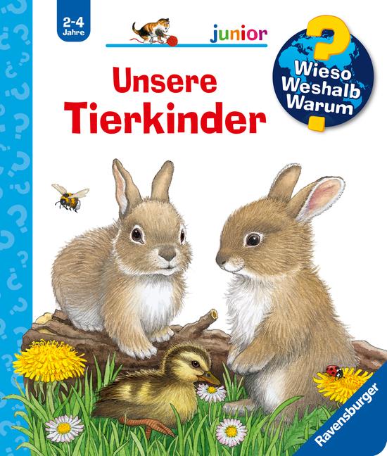 Wieso? Weshalb? Warum? junior, Band 15: Unsere Tierkinder | Nahrgang, Frauke