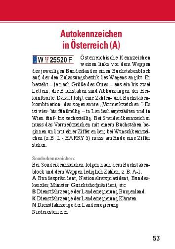 AvD: Auto-Kennzeichen | -