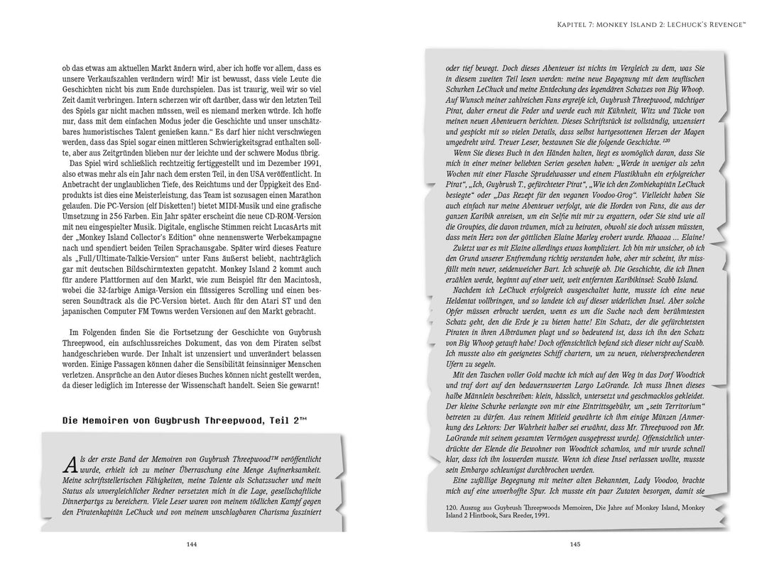 Die Geheimnisse von Monkey Island | Deneschau, Nicolas