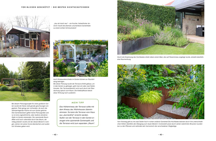 100 Gestaltungsideen für kleine Gärten | Telahr, Britta