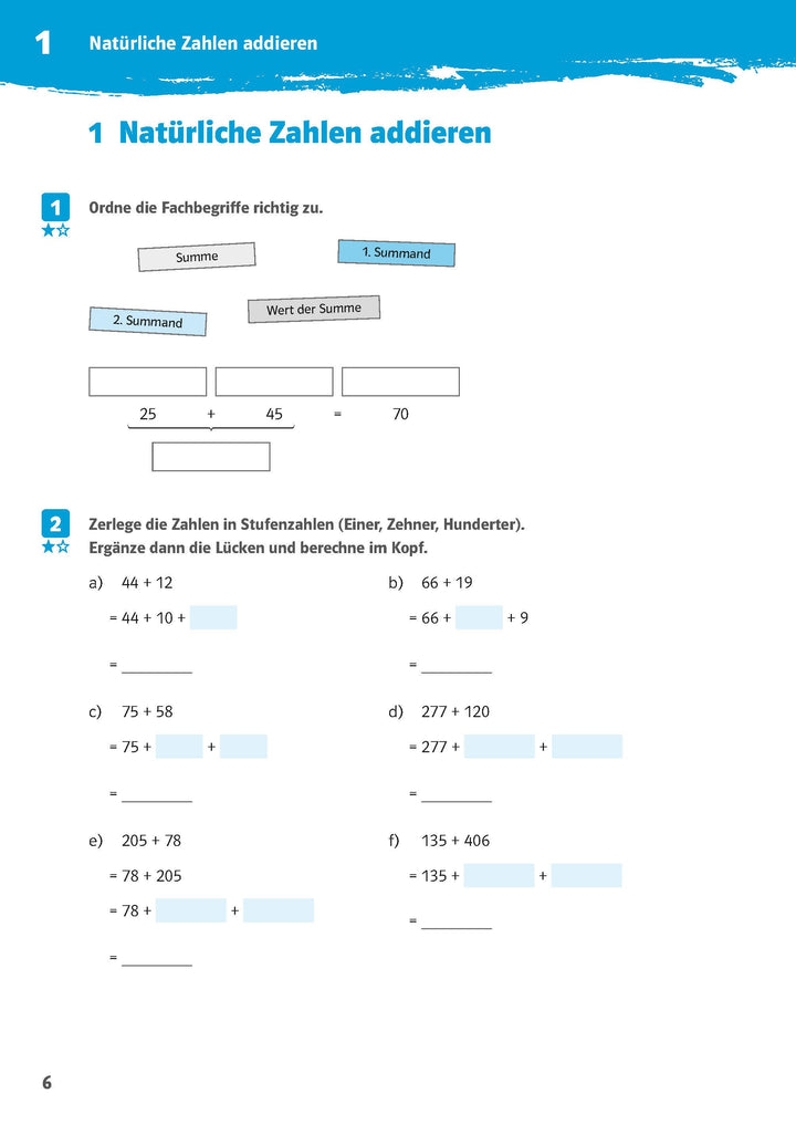 10-Minuten-Training Grundrechenarten. Mathematik 5. Klasse | -