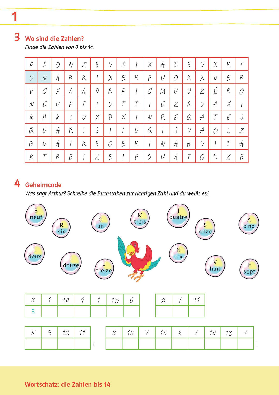 Découvertes 1 (ab 2020) - Übungsblock zum Schulbuch 1. Lernjahr | -