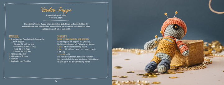 Wenn dir der Geduldsfaden reißt, dann häkle dir was Schönes draus | Borges, ...