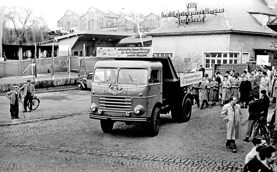 Lastwagen aus Zwickau, Werdau und Ludwigsfelde | Wappler, Günther