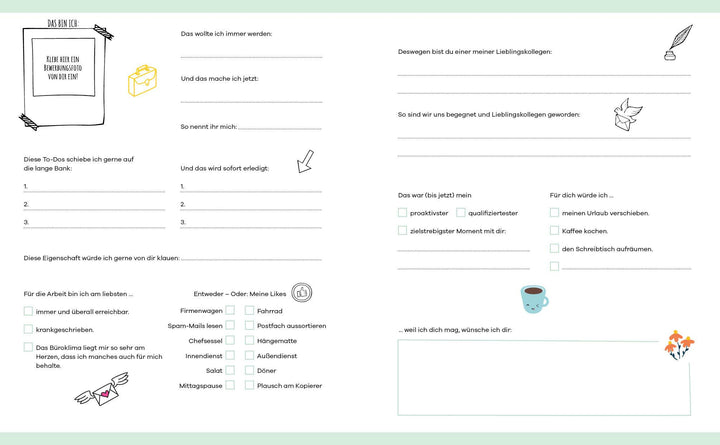 Wenn aus Kollegen Freunde werden - Das Eintragalbum für die Abschiedsfeier | -