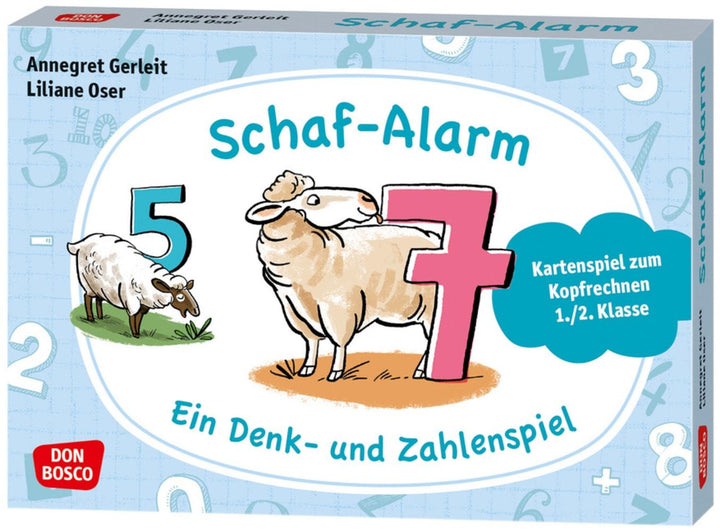 Schafalarm. Ein Denk- und Zahlenspiel | Gerleit, Annegret