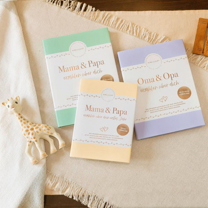 Mama und Papa erzählen über dein erstes Jahr | Vliet, Elma Van