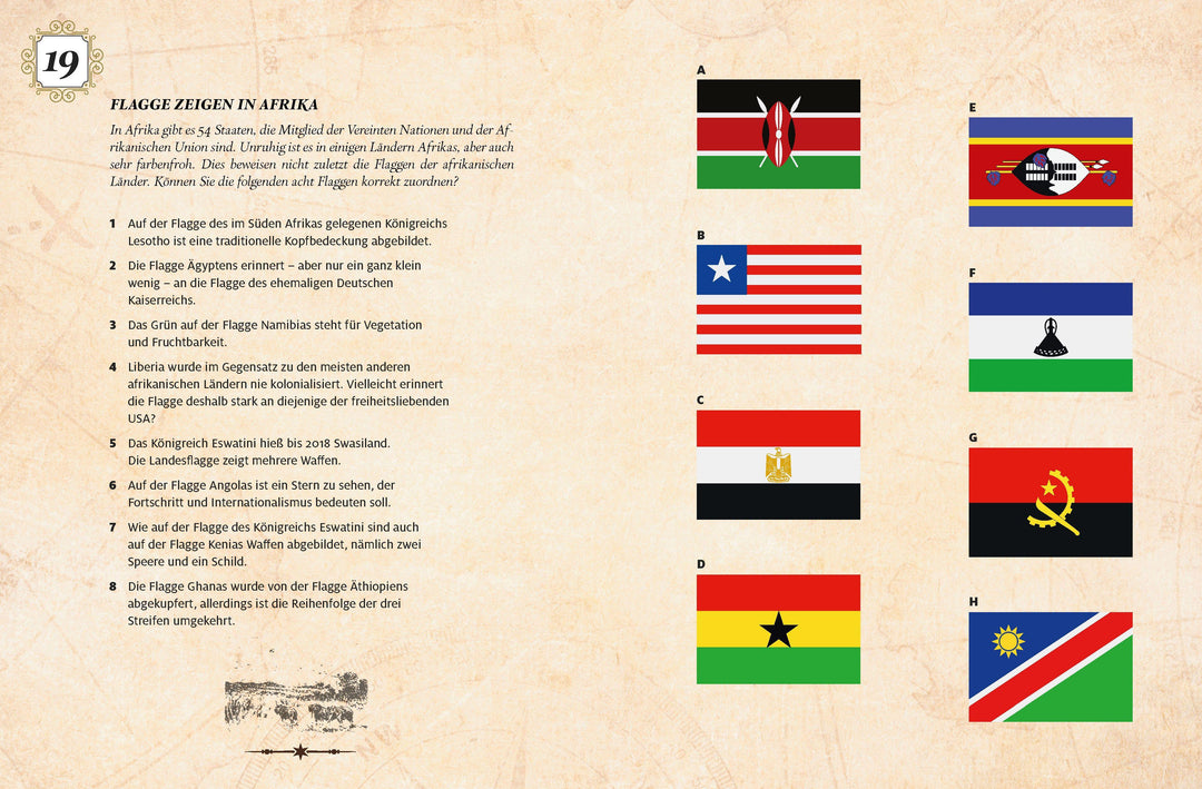 Adventskalender der Landkartenrätsel. In 24 Etappen um die Welt | Kiefer, Philip