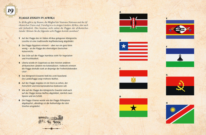 Adventskalender der Landkartenrätsel. In 24 Etappen um die Welt | Kiefer, Philip