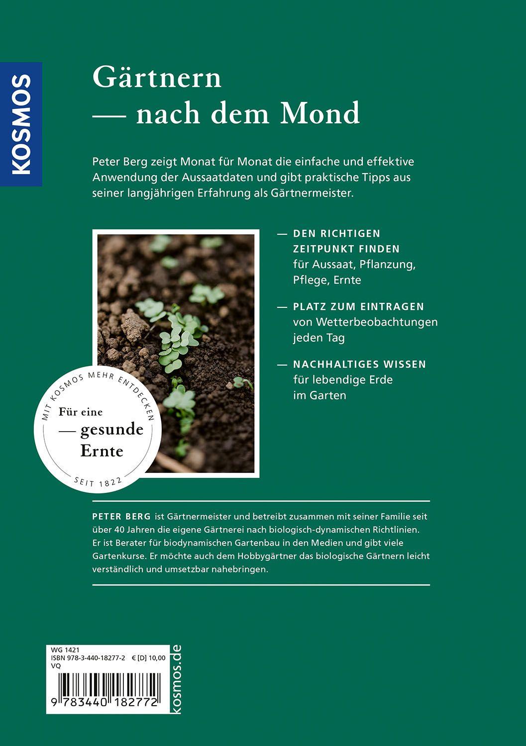 Kosmos Aussaattage 2026 | Berg, Peter