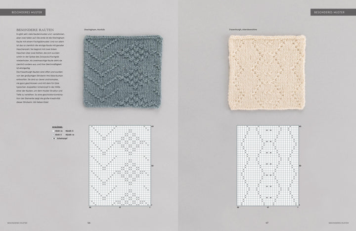 Ganseys. 150 Strickmuster und 10 Modelle inspiriert vom traditionellen Fisch...