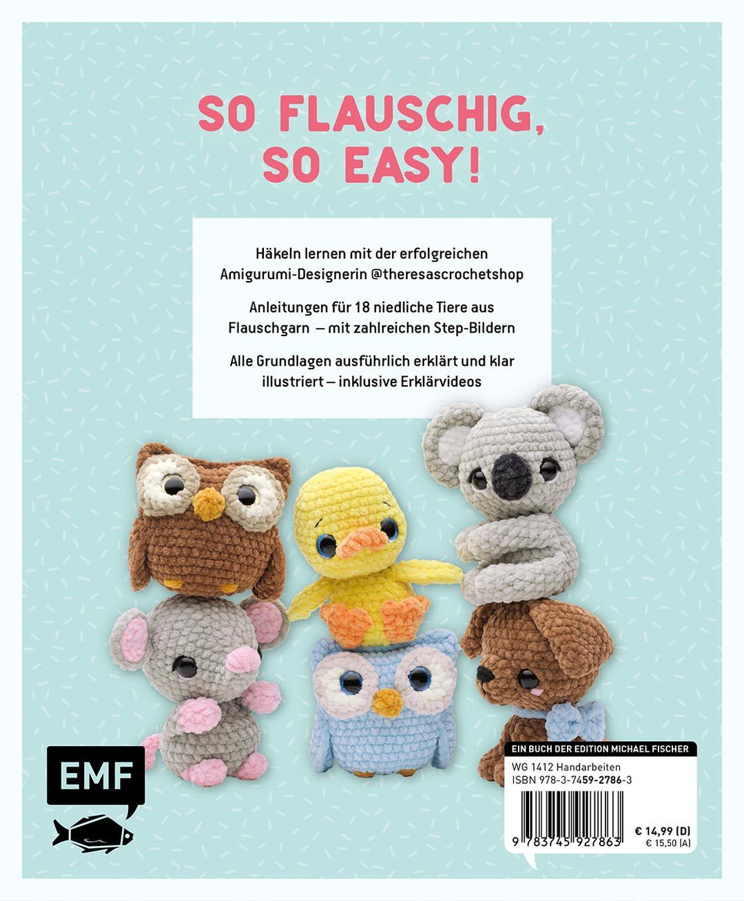 Flauschige Amigurumi-Häkelschule | Kicher, Theresa