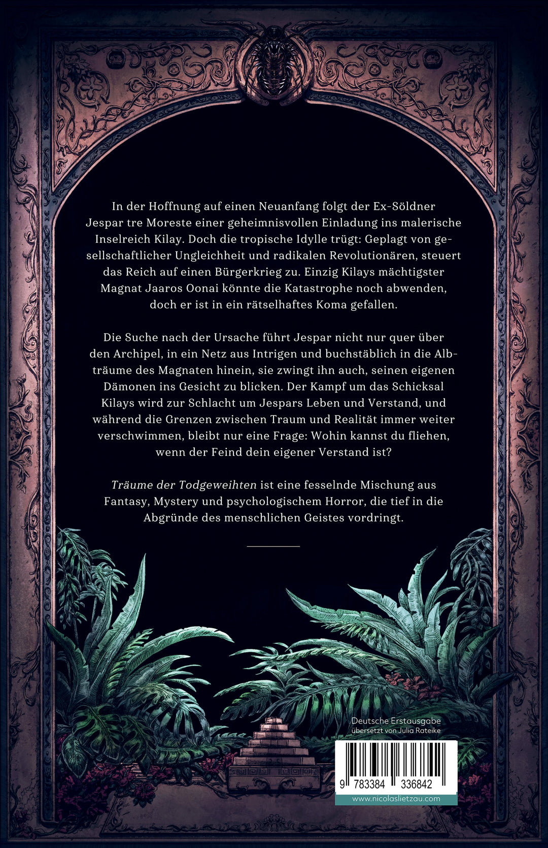 Träume der Todgeweihten | Lietzau, Nicolas