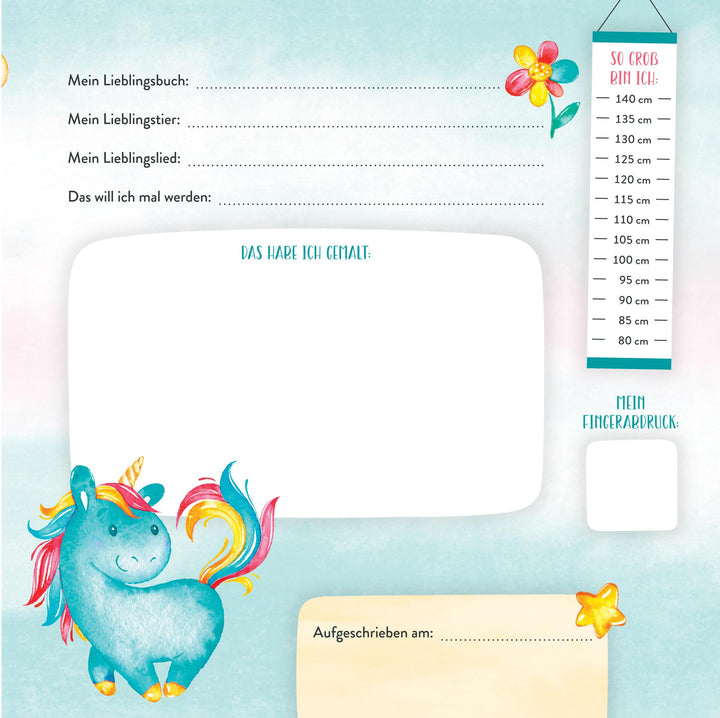 Meine Kindergartenfreunde - Einhörner | -