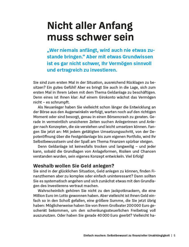 Geldanlage für Anfänger | Kühn, Stefanie | Kühn, Markus