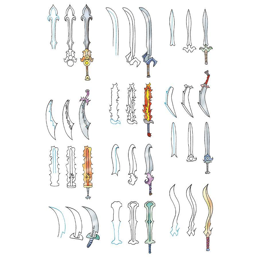 1000 Manga Motive zeichnen | Keck, Gecko