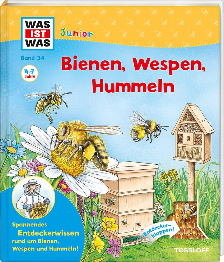 WAS IST WAS Junior Band 34 Bienen, Wespen, Hummeln | Rusche-Göllnitz, Angelika