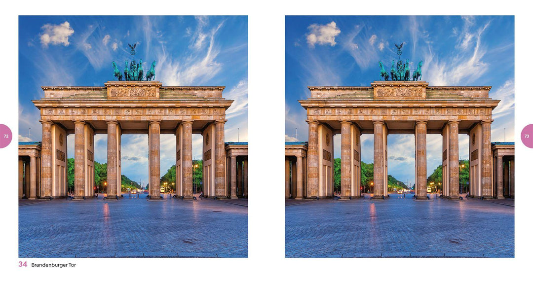 In 444 Fehlern um die Welt - Deutschland. Finde die Unterschiede in den schö...