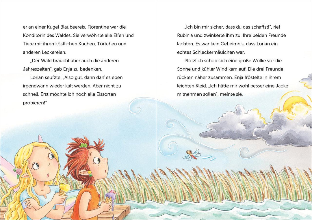 Rubinia Wunderherz, die mutige Waldelfe (Band 5) - Der geheimnisvolle Eiszau...