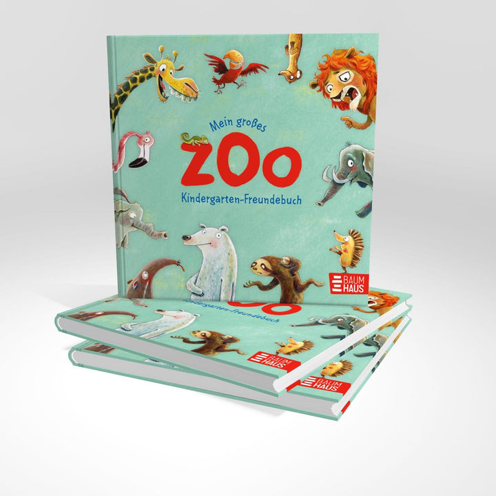 Mein großes Zoo Kindergarten-Freundebuch | Schoenwald, Sophie