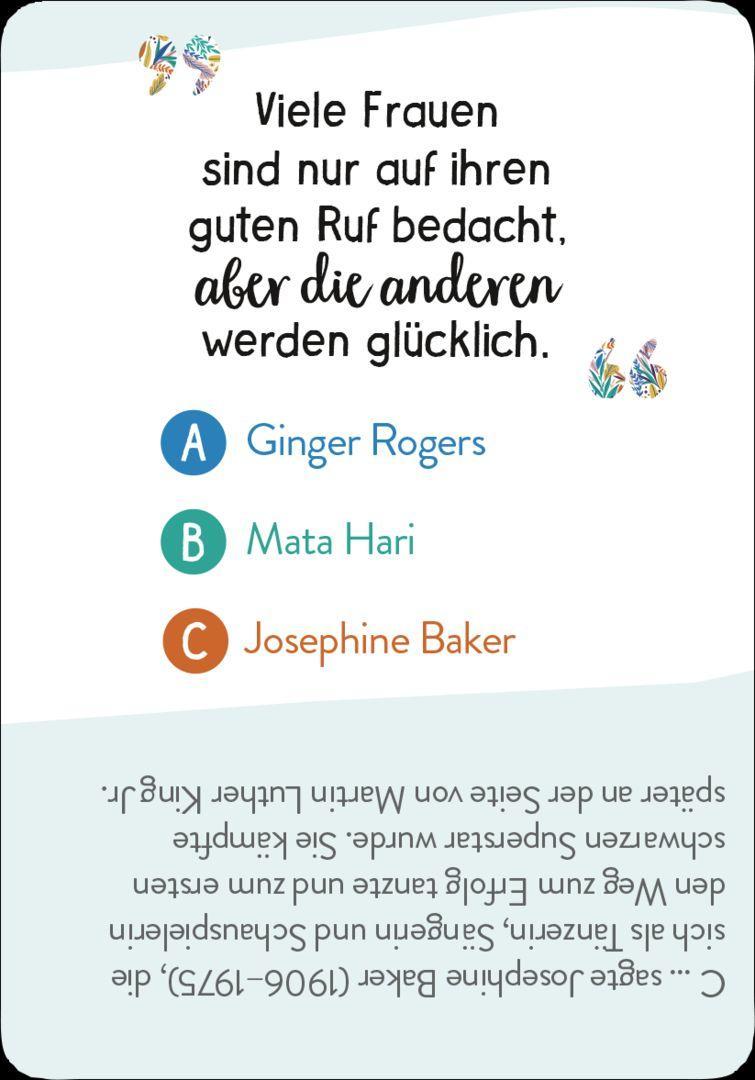 Wer hat's gesagt?! 99 Weisheiten kluger, mutiger und starker Frauen | -