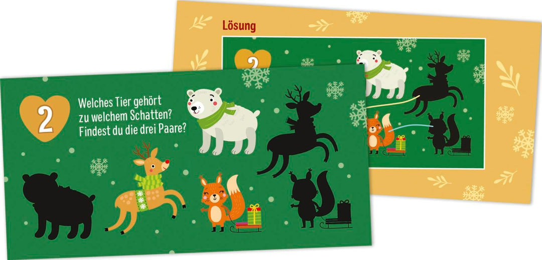 24 lustige Adventsrätsel für Kinder | -